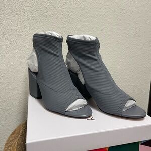 Katy Perry Slinky Stretch Heeled Sandals - The Johanna in Slate Grey